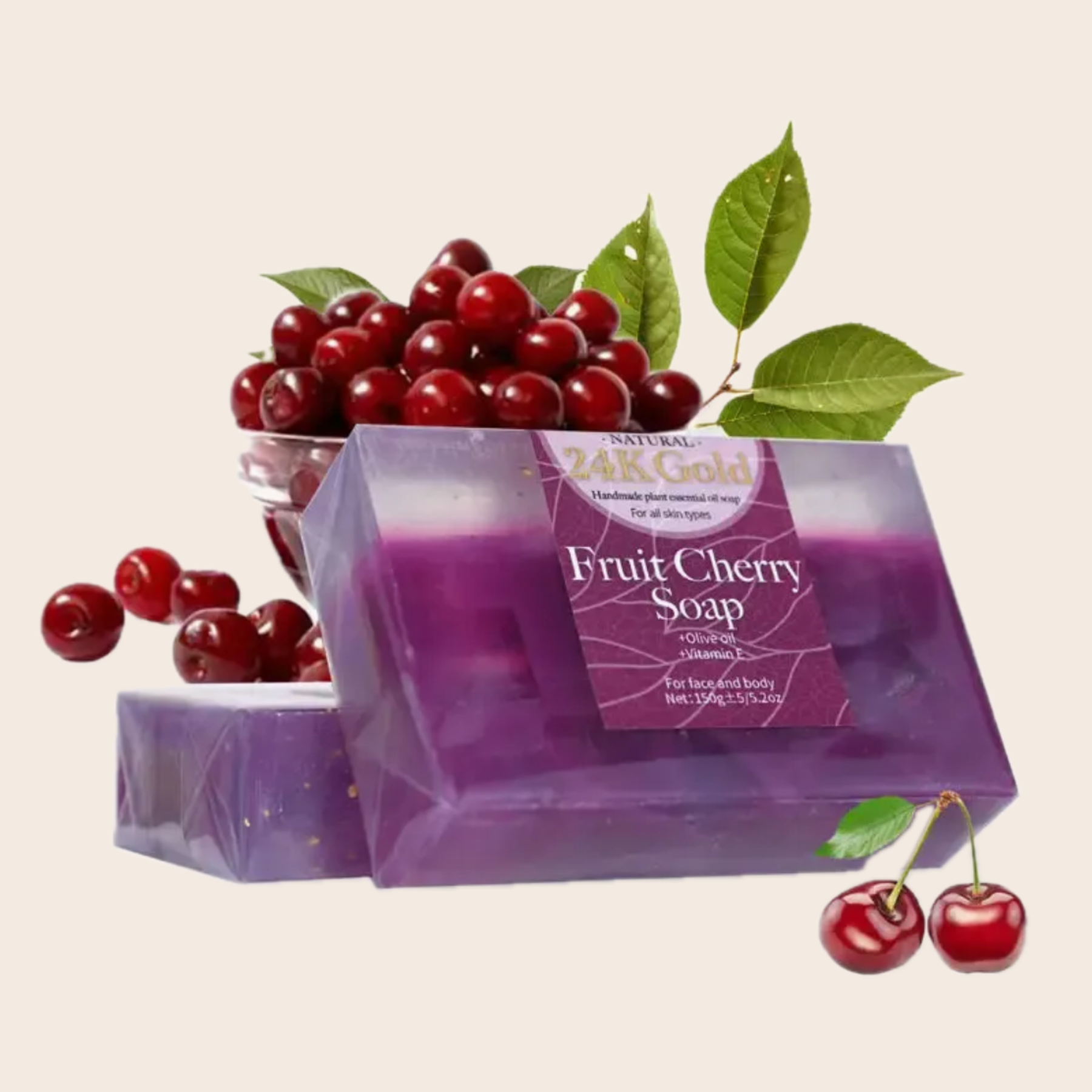 SAVON CERISE & OR