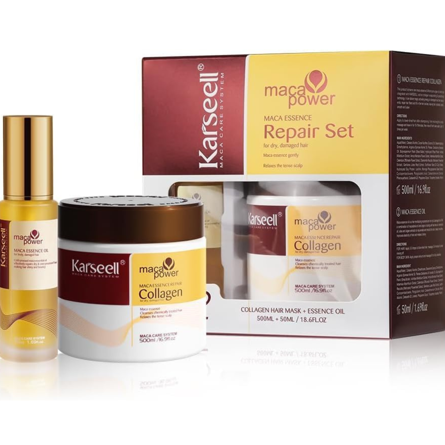 Masque capillaire au collagène Karseell
