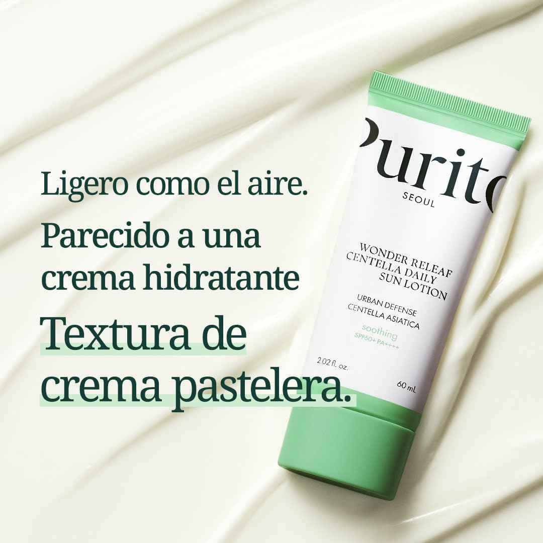 PURITO SEOUL – Wonder Releaf Centella Daily Sun Lotion SPF50+ PA++++ 60ml