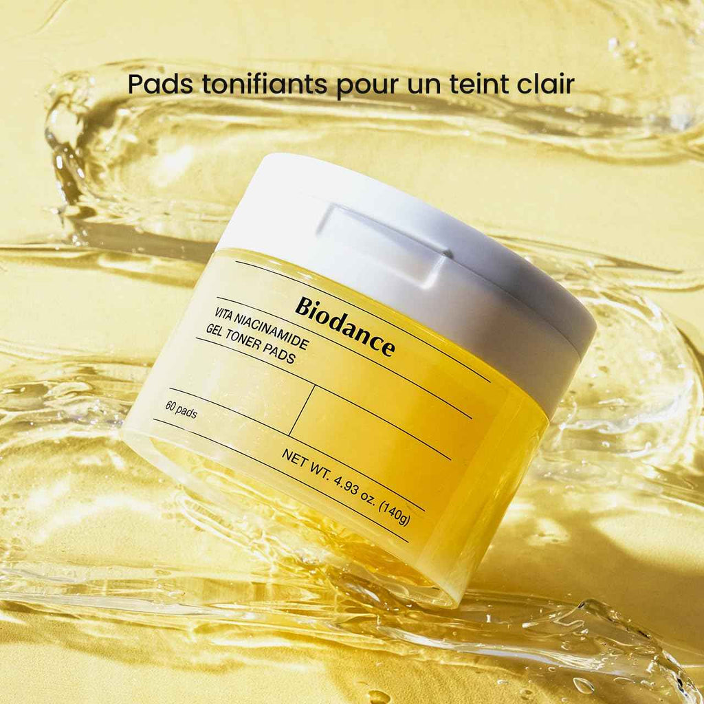 BIODANCE Vita Niacinamide Gel Toner Pads 60 Pads