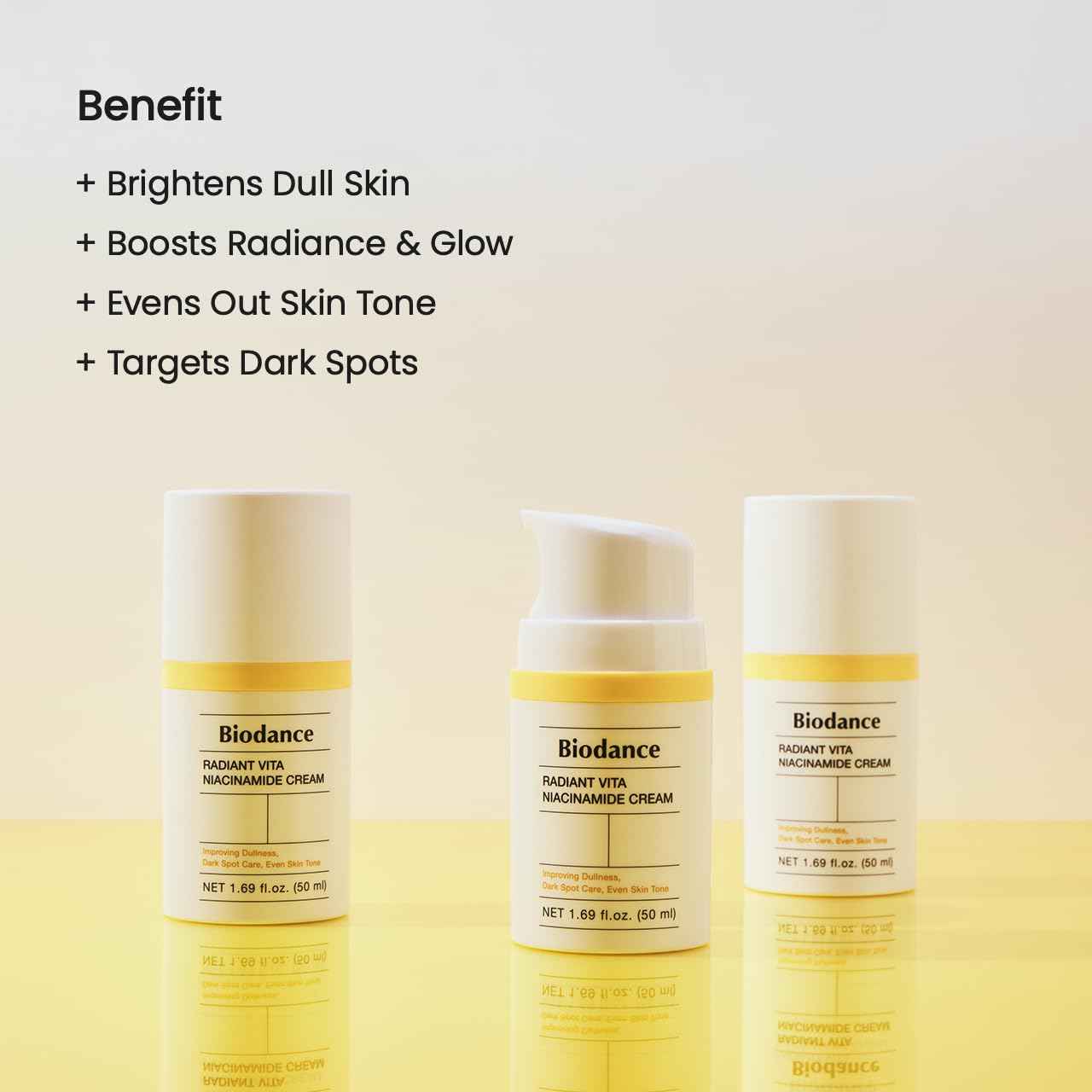 BIODANCE Radiant Vita Niacinamide Cream 50ml