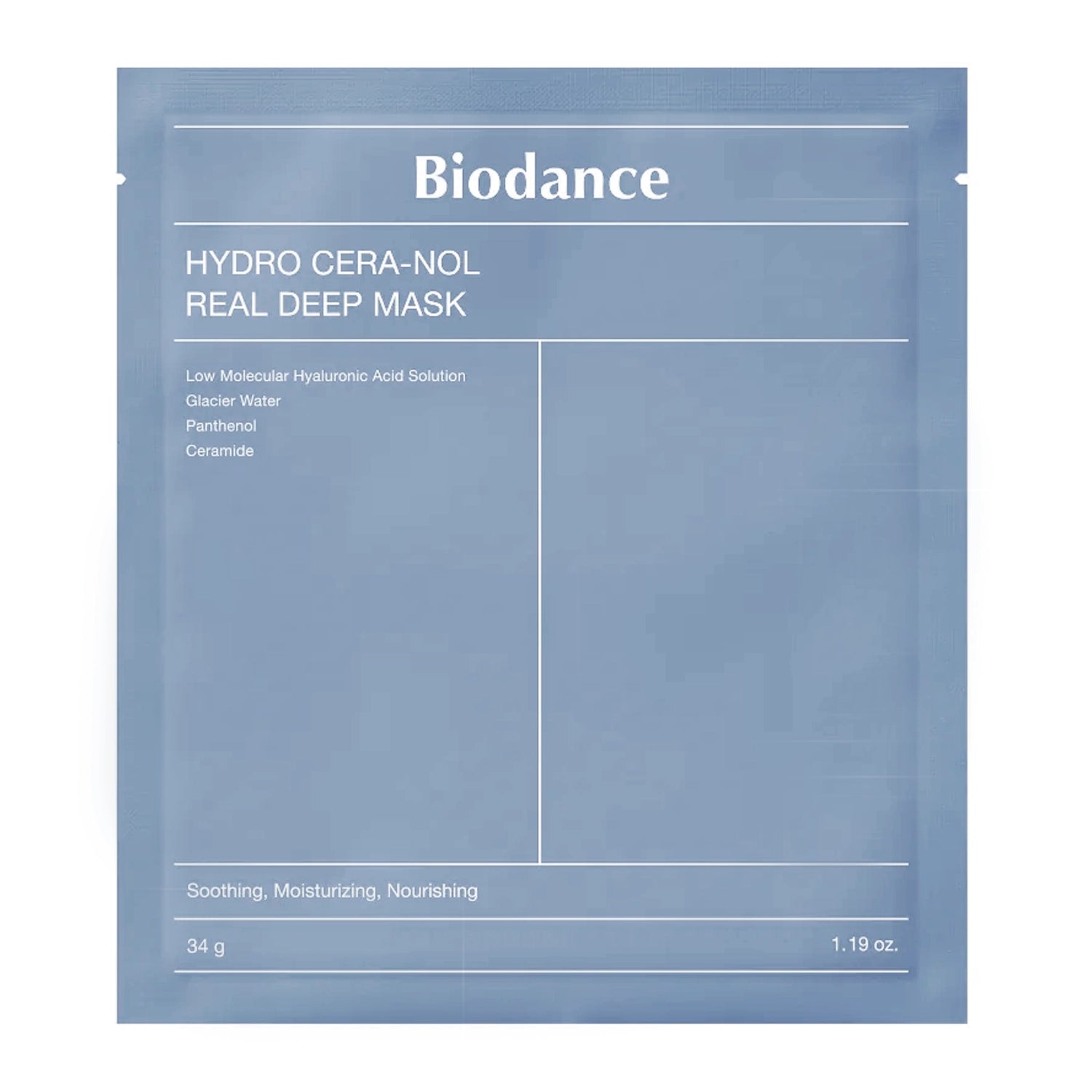 Biodance Hydro Cera-nol Real Deep Mask