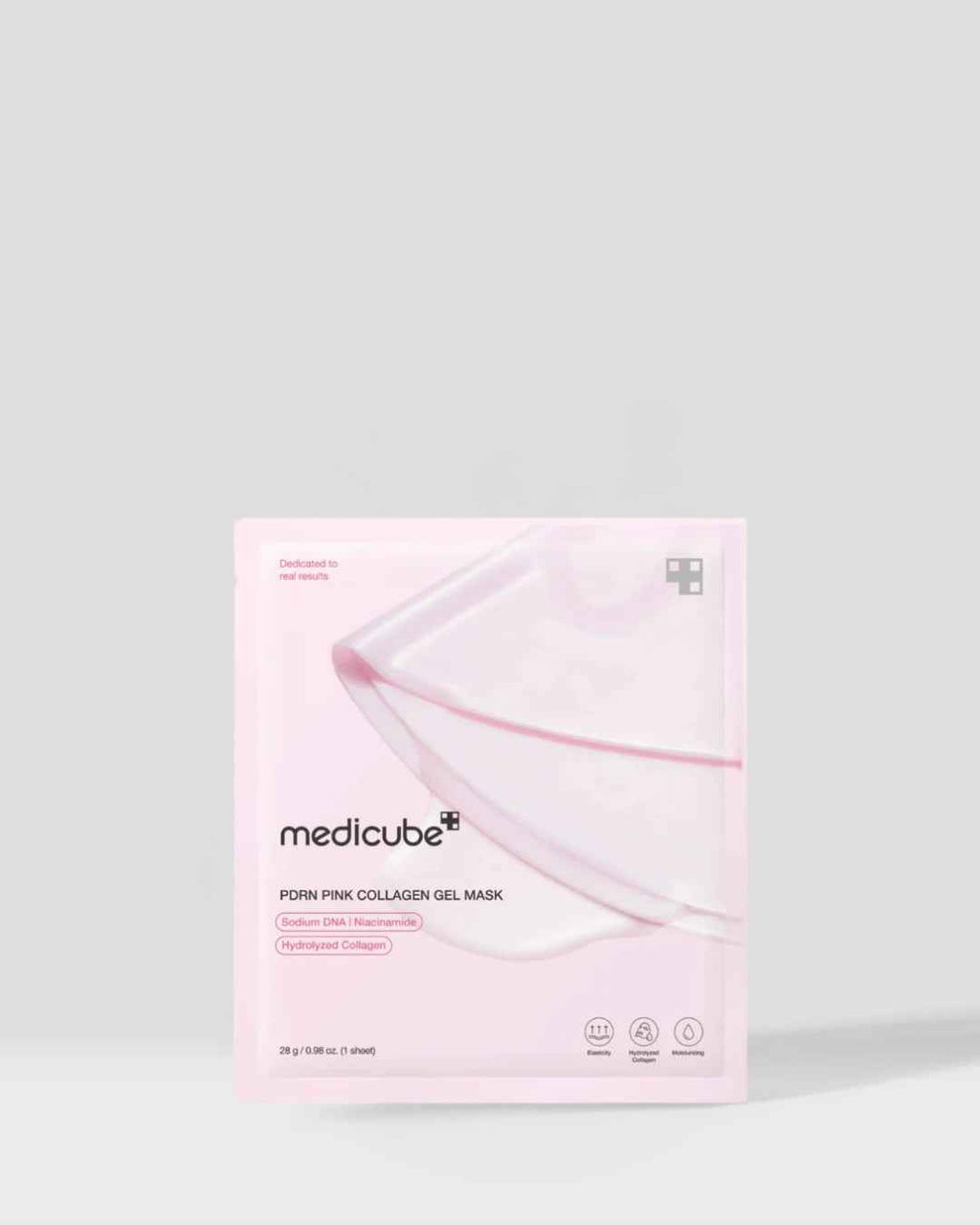 MEDICUBE PDRN Pink Collagen Gel Mask emballage